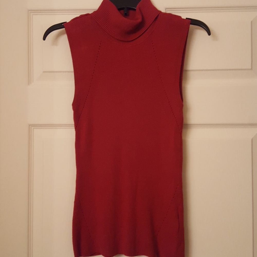 White House Black Market Turtleneck Tank